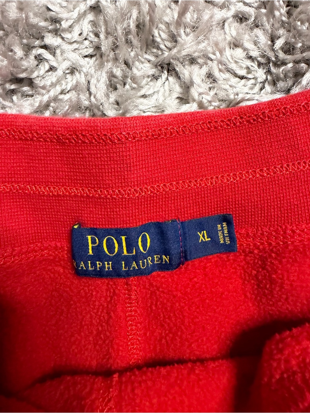 Polo Ralph Lauren Red Sweatpants - Picture 4 of 4